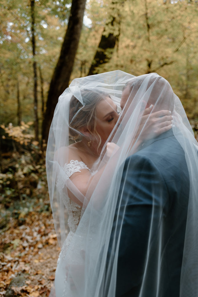 Bride and groom portraits.