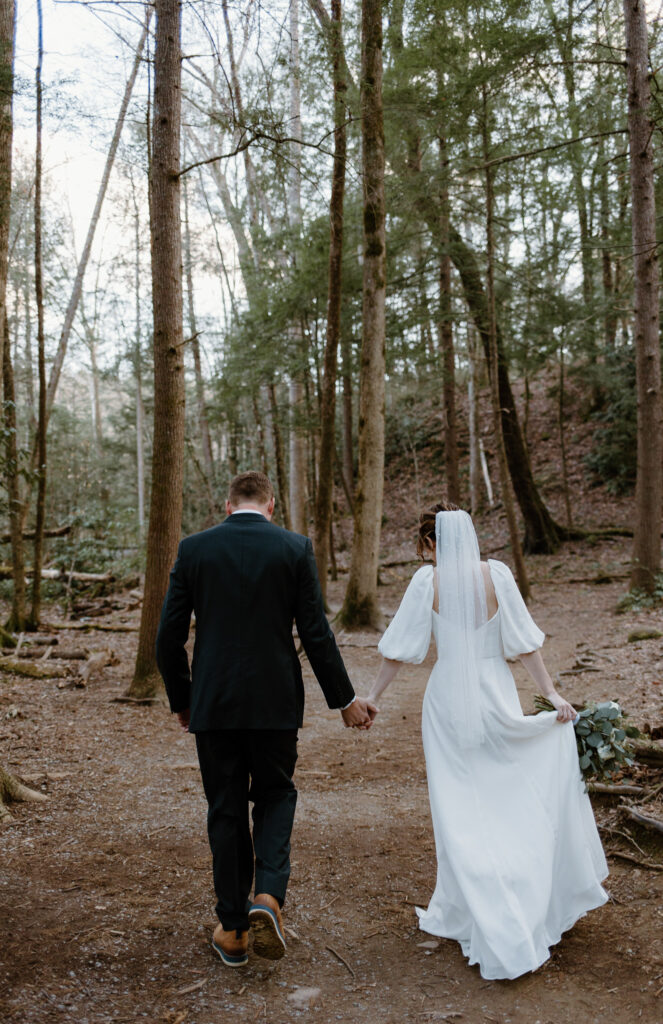 Smoky Mountain elopement ideas.