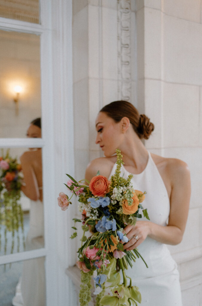 Wildflower bouquet at Nashville Wedding Venue. 