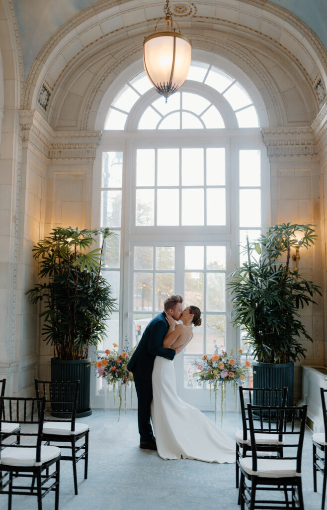 Indoor ceremony location at Nashville Wedding Venue