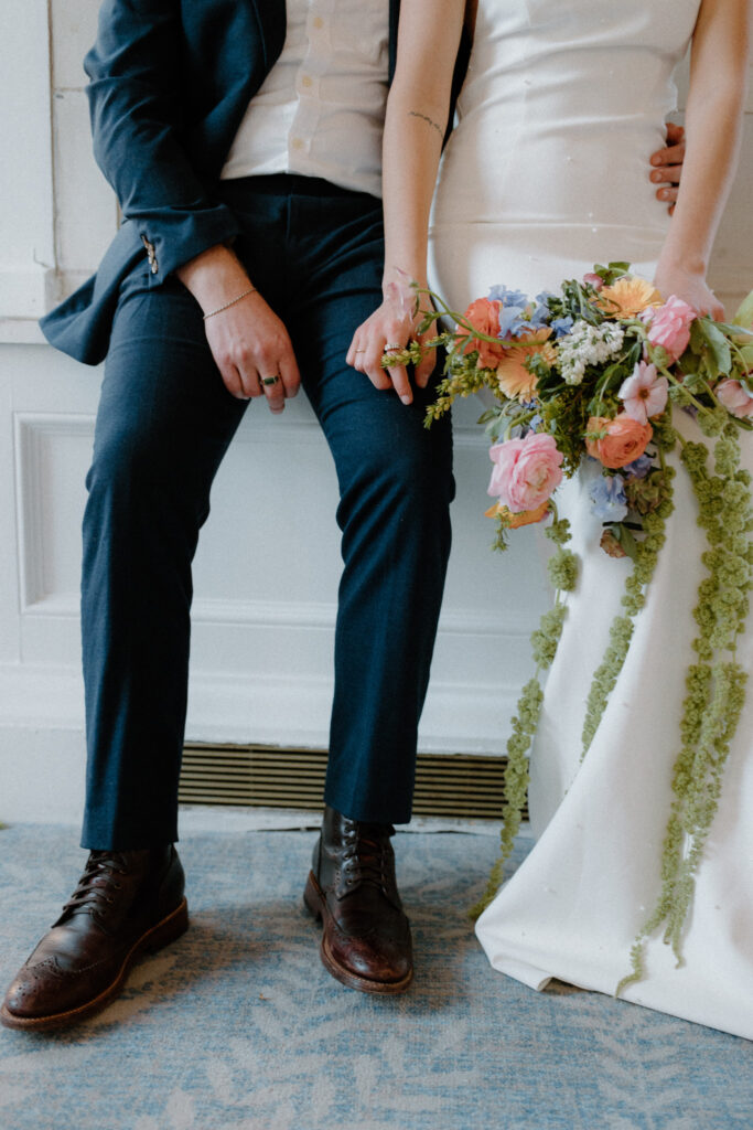 Bride and groom details at Nashville Wedding Venue.