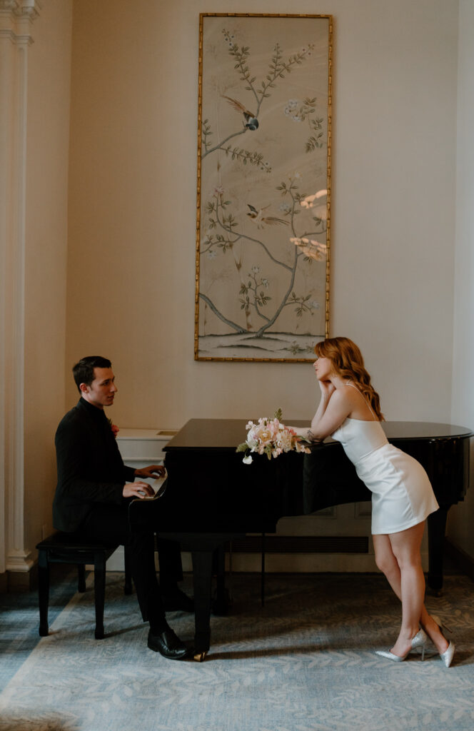 The Hermitage Hotel engagement session.