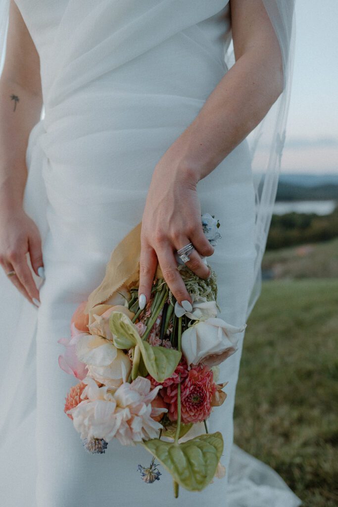 Summer wedding bouqet.