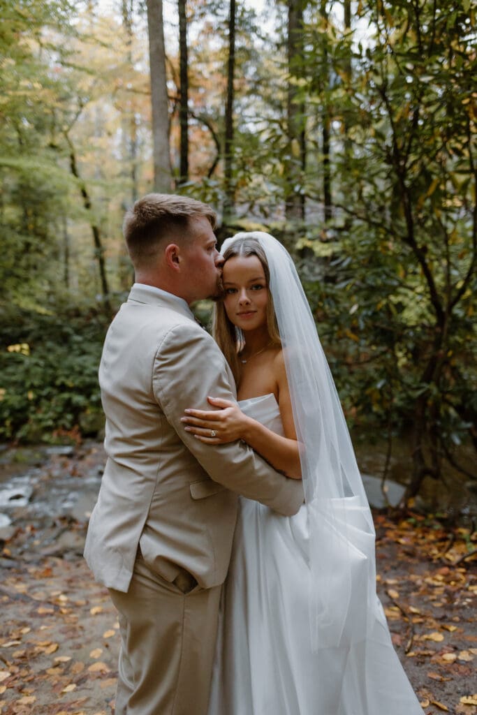 Intimate fall elopement inspiration.