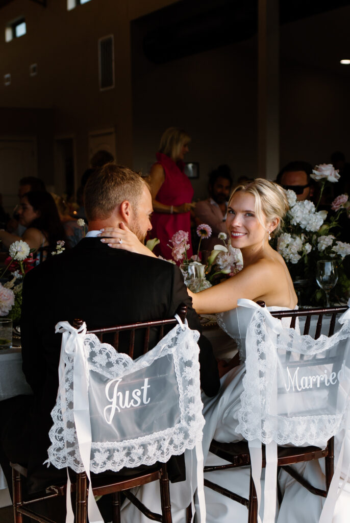 Bride and groom portraits at Tennessee wedding venue, The Loyston.
