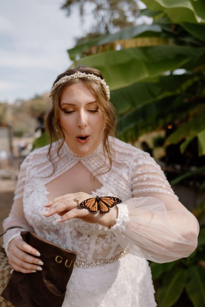 When we say Ancient Lore Village is a whimsical Knoxville wedding venue, we mean it. When a butterfly landed on the bride, we all gasped and knew the day was going to be extra special.