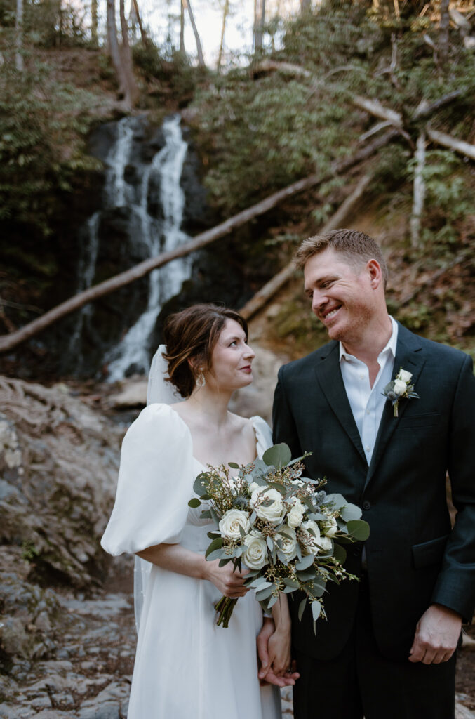 Forest Elopement in the Smoky Mountain National Park.